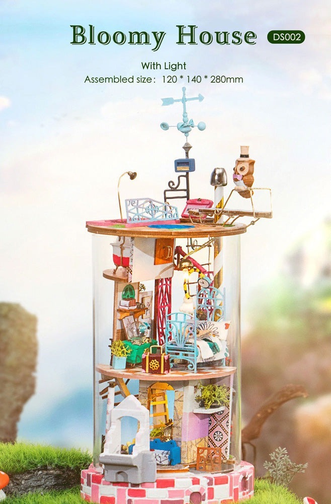 Rolife Wooden Model - DIY Mysterious World Bloomy House