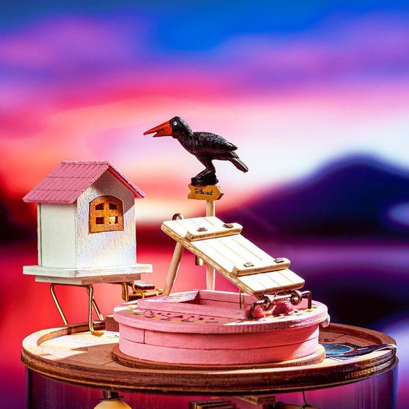 Rolife Wooden Model - DIY Mysterious World Secluded Neighbour