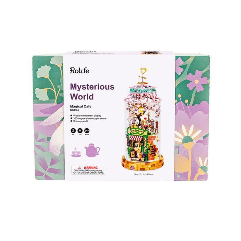Rolife Wooden Model - DIY Mysterious World Magical Cafe
