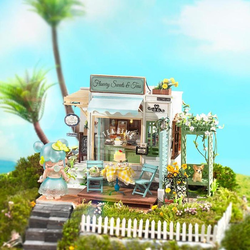 Rolife Wooden Model - DIY Miniature House Flowery Sweets