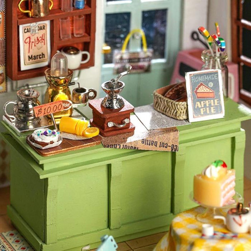 Rolife Wooden Model - DIY Miniature House Flowery Sweets