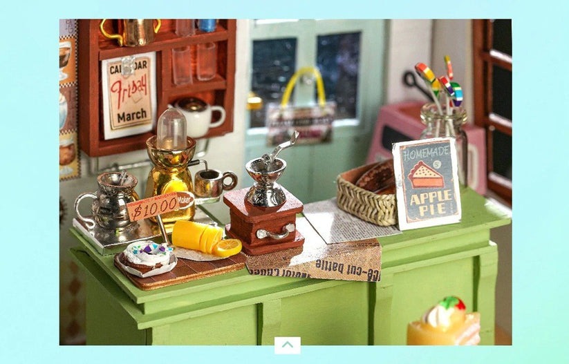 Rolife Wooden Model - DIY Miniature House Flowery Sweets