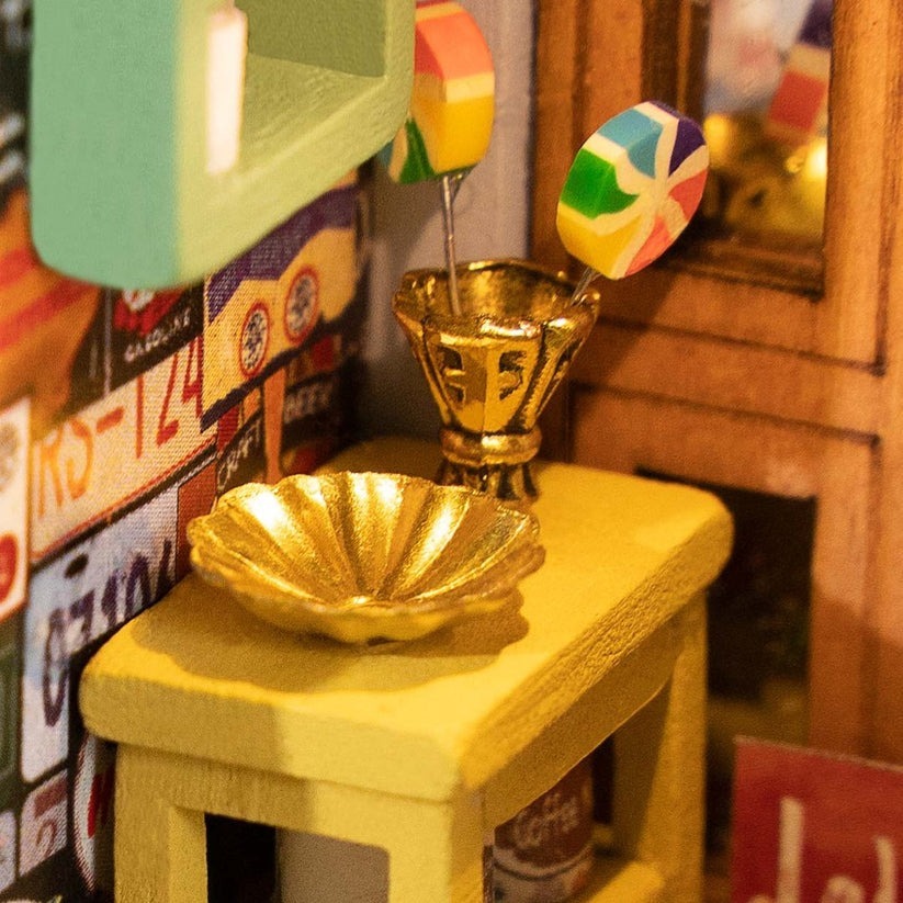 Rolife Wooden Model - DIY Miniature House Morning Fruit Store