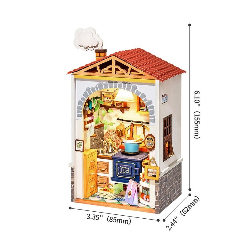 Rolife Wooden Model - DIY Miniature House Flavour Kitchen
