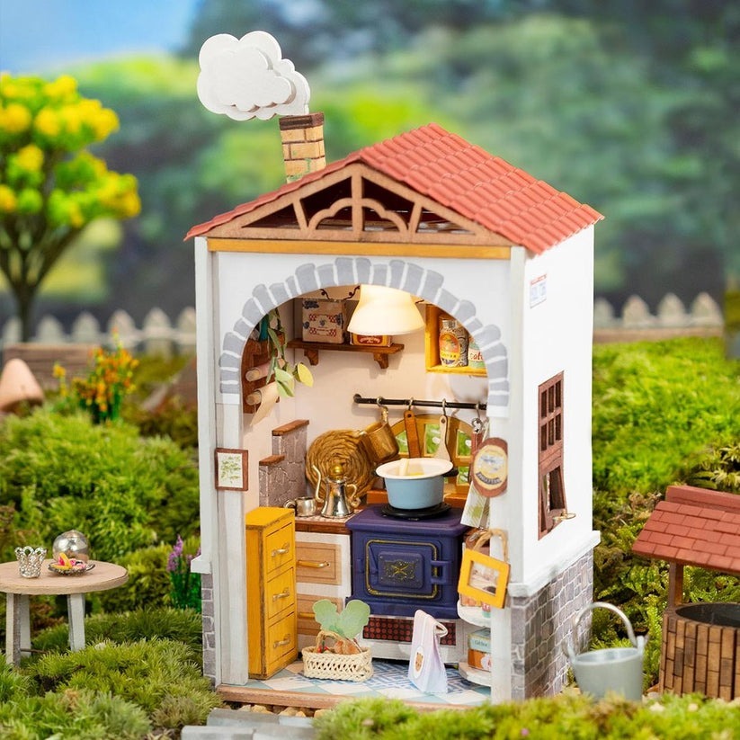 Rolife Wooden Model - DIY Miniature House Flavour Kitchen