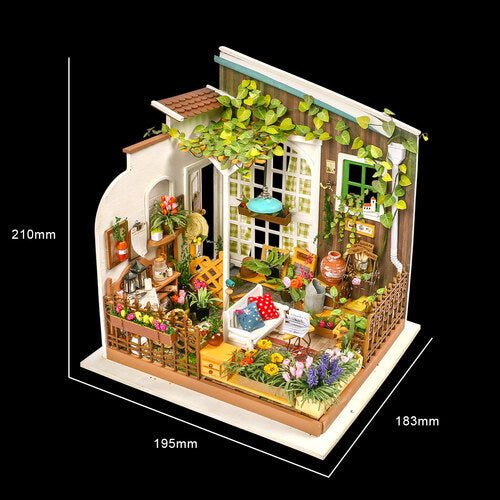 Rolife Wooden Model - DIY Minature House Miller's Garden