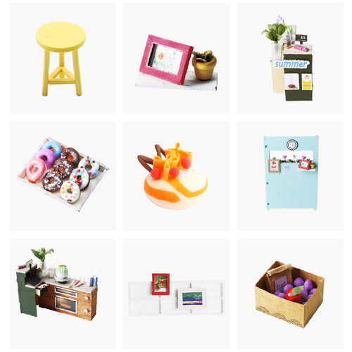 Rolife Wooden Model - DIY Minature House Dessert Shop