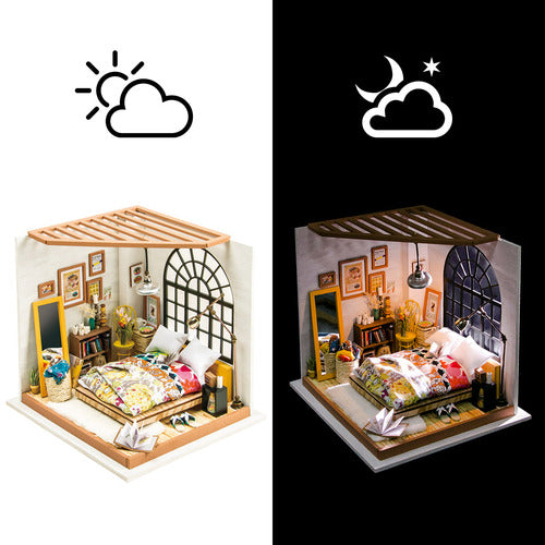 Rolife Wooden Model - DIY Minature House Alice's Dreamy Bedroom