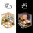 Rolife Wooden Model - DIY Minature House Alice's Dreamy Bedroom