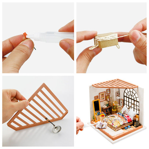 Rolife Wooden Model - DIY Minature House Alice's Dreamy Bedroom