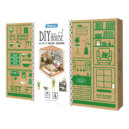 Rolife Wooden Model - DIY Minature House Alice's Dreamy Bedroom