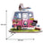 Rolife Wooden Model - DIY Minature House Happy Camper