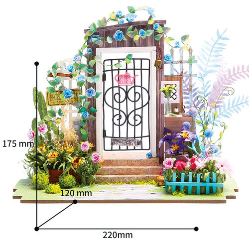Rolife Wooden Model - DIY Minature House Garden Entrance