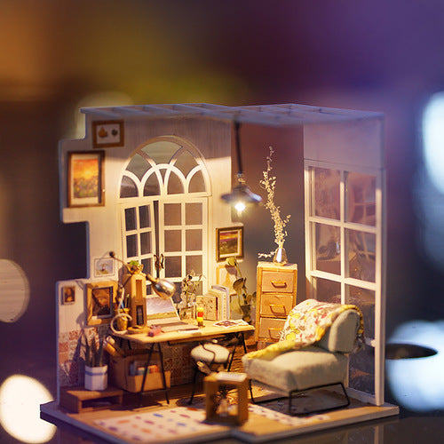 Rolife Wooden Model - DIY Minature House SOHO time