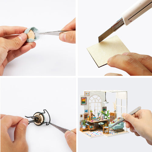 Rolife Wooden Model - DIY Minature House SOHO time