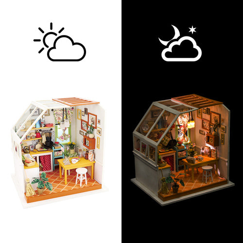 Rolife Wooden Model - DIY Minature House Jason's Kitchen