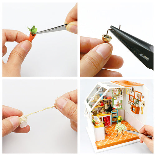 Rolife Wooden Model - DIY Minature House Jason's Kitchen
