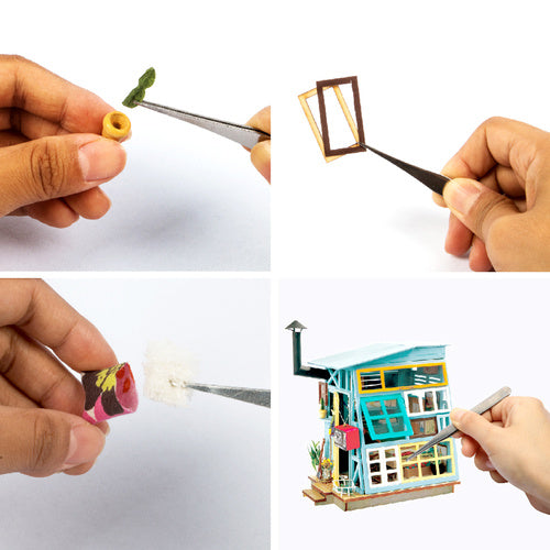 Rolife Wooden Model - DIY Minature House Wooden Hut