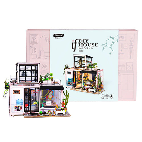 Rolife Wooden Model - DIY Minature House Kevin's Studio