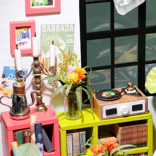 Rolife Wooden Model - DIY Miniature House Locus's Sitting Room