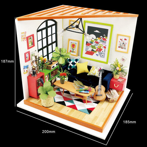 Rolife Wooden Model - DIY Miniature House Locus's Sitting Room