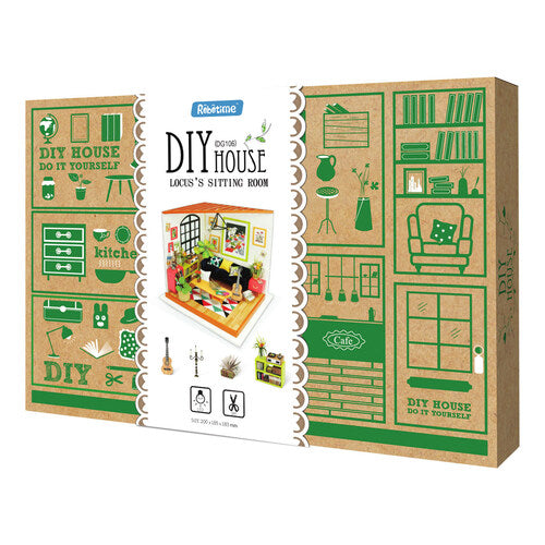 Rolife Wooden Model - DIY Miniature House Locus's Sitting Room