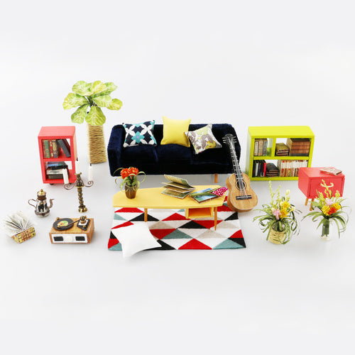 Rolife Wooden Model - DIY Miniature House Locus's Sitting Room