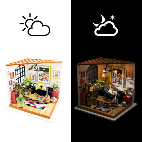 Rolife Wooden Model - DIY Miniature House Locus's Sitting Room