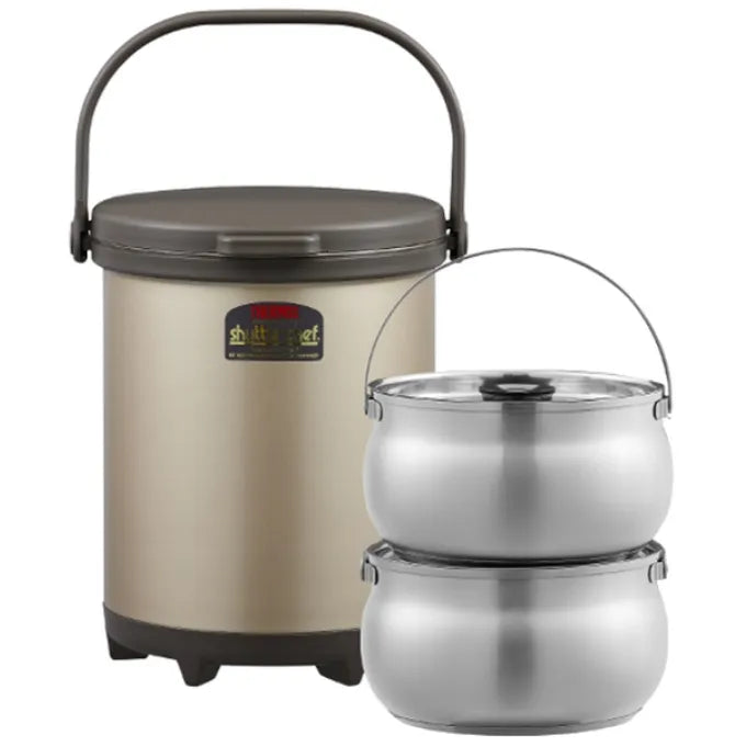 Thermos 6.0L Shuttle Chef Thermal Cooker - 2x3L Thermo Pot