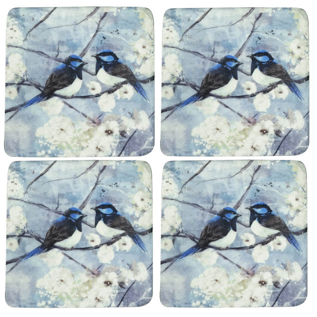 NF Living Resin Coasters - Tweetheart (Set of 4)