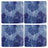NF Living Resin Coasters - Garden Glam (Set of 4)