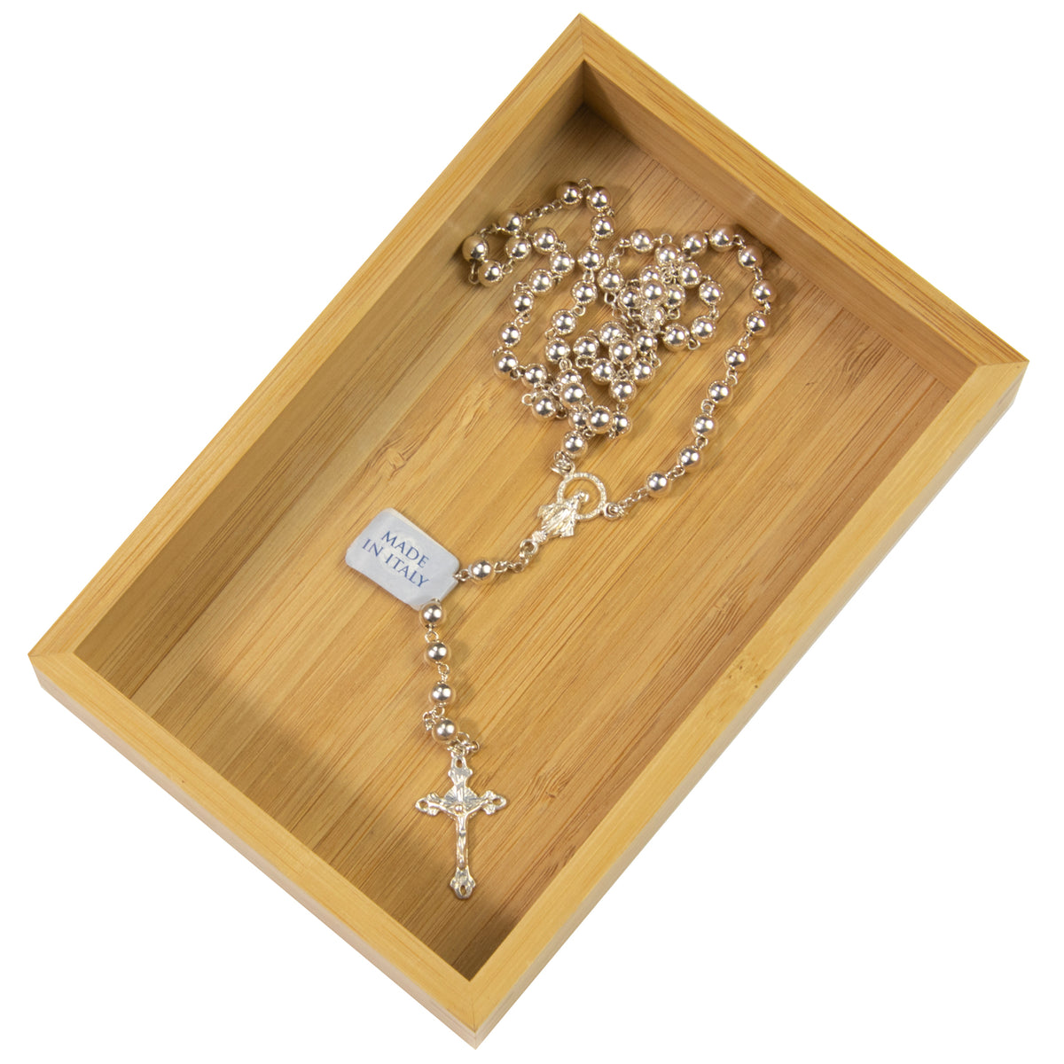 Rosary Beads Sterling Silver 5mm