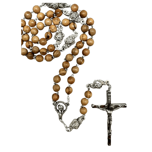 Rosary Beads Olive Wood 7mm
