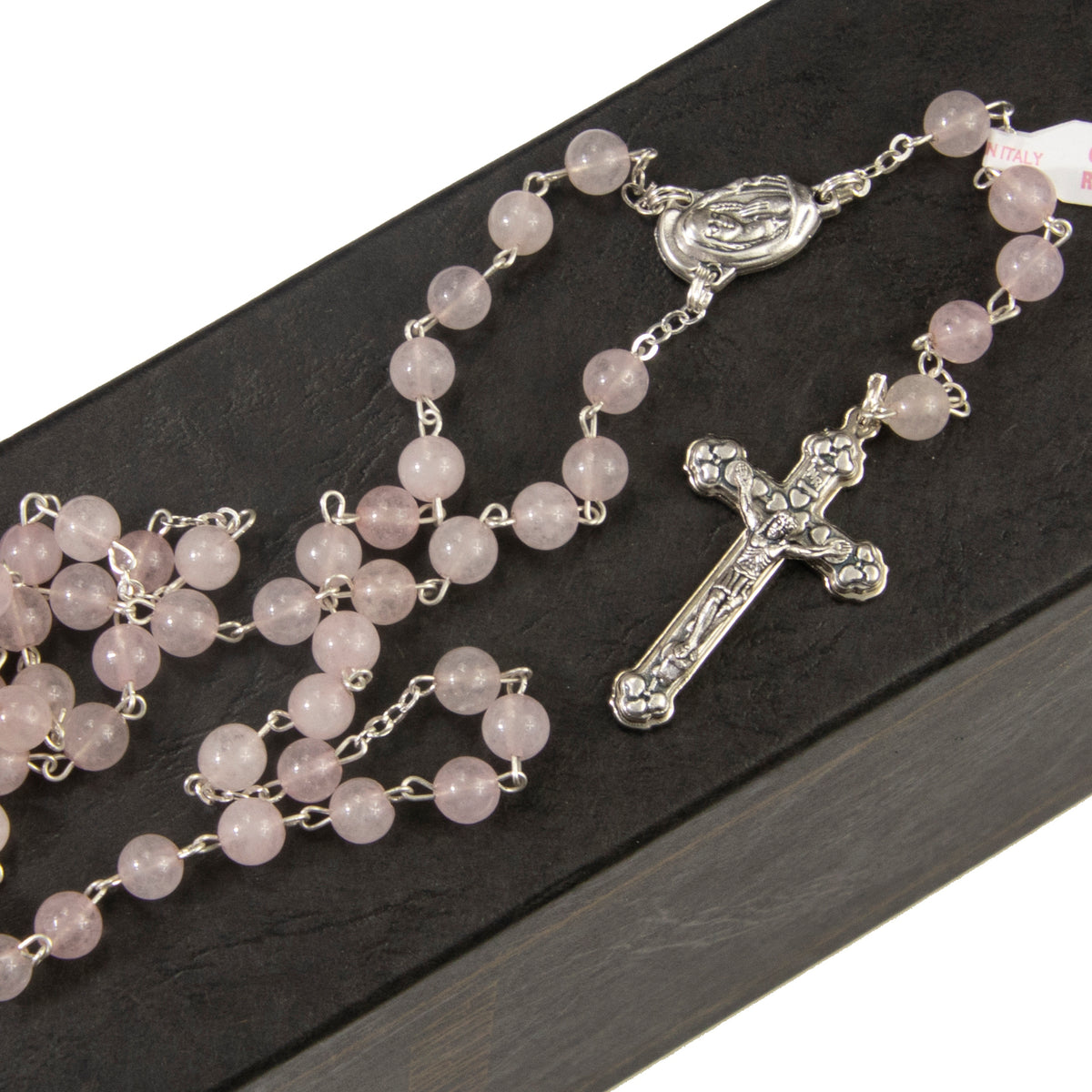 Rosary Beads Precious Stone - Rose Quartz
