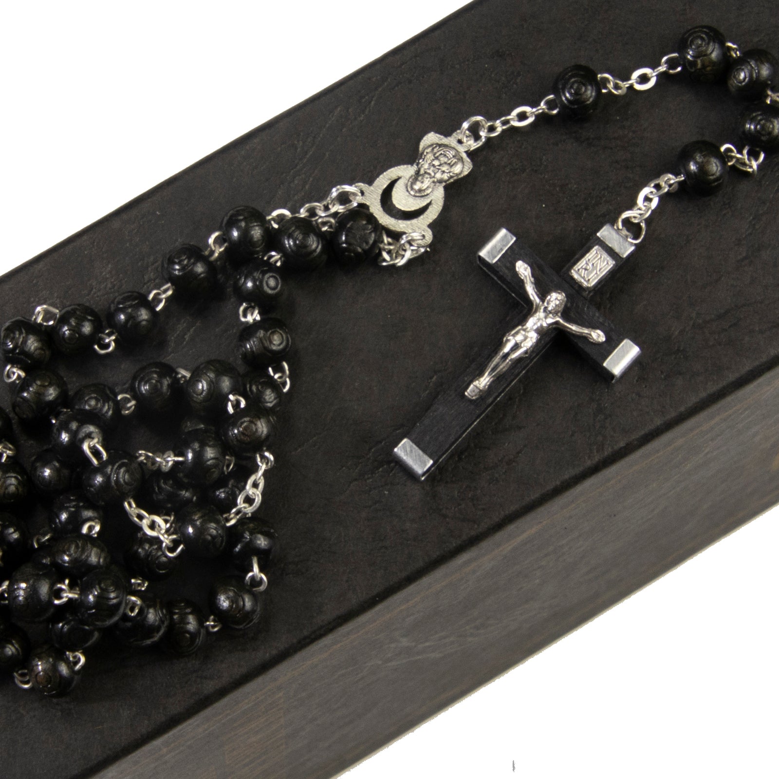 Rosary Beads Wooden 8mm - Black