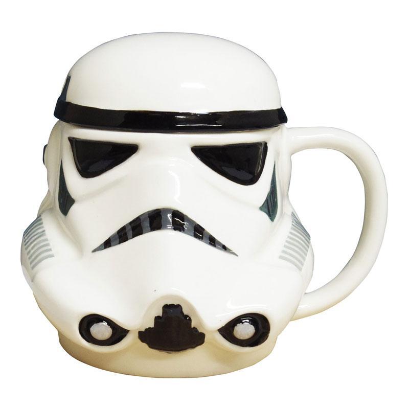 Star Wars 3D Mug With Lid - Stormtrooper