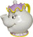 Disney Teapot - Beauty & the Beast - Mrs Potts