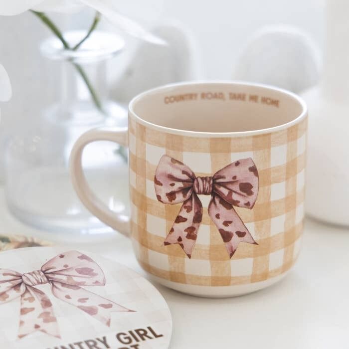 Splosh Saddle & Bloom - Bow Mug