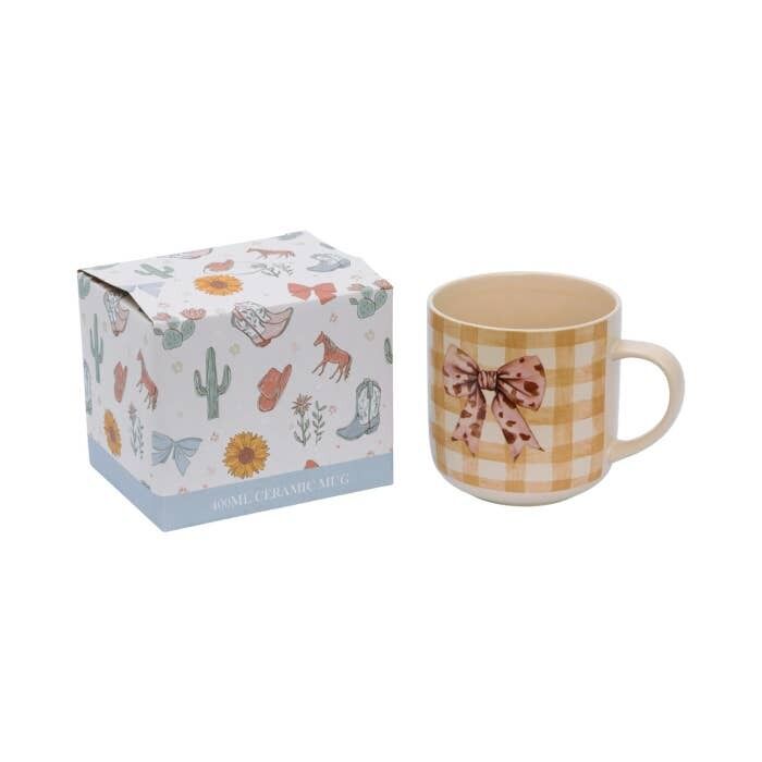 Splosh Saddle & Bloom - Bow Mug