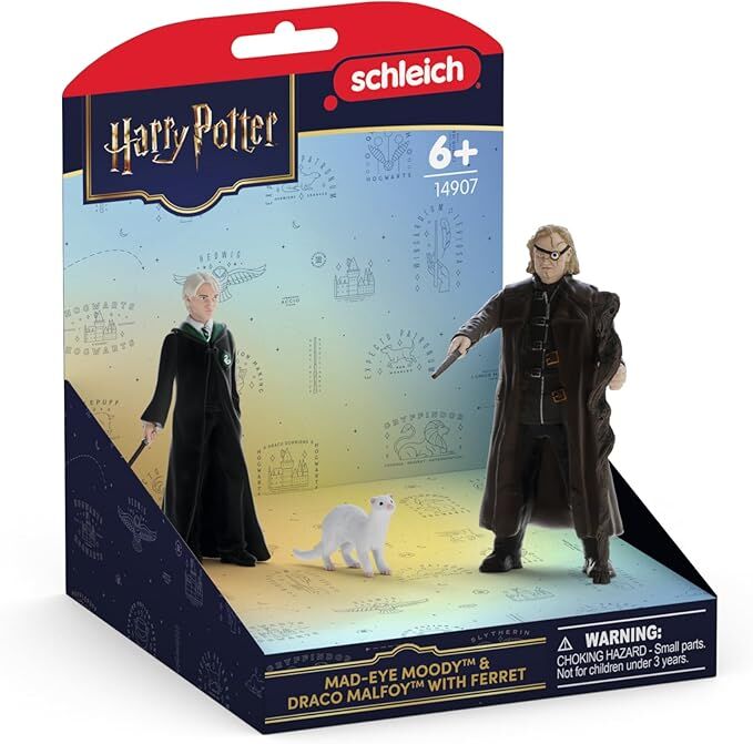 Schleich Harry Potter - Mad-Eye Moody and Draco Malfoy with Ferret