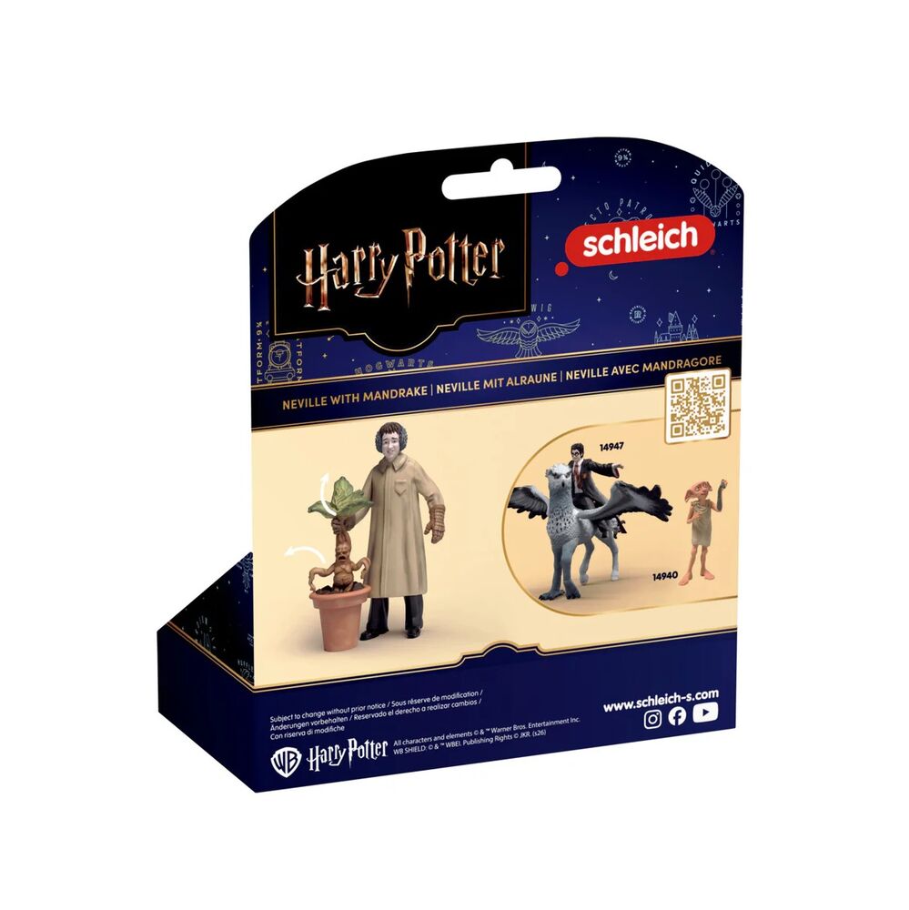 Schleich Harry Potter - Neville With Mandrake