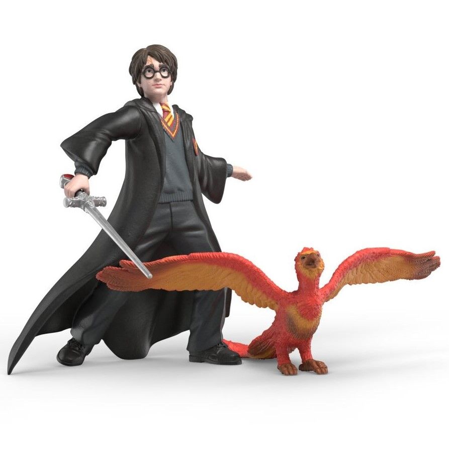 Schleich Harry Potter - Harry & Fawkes with Sword