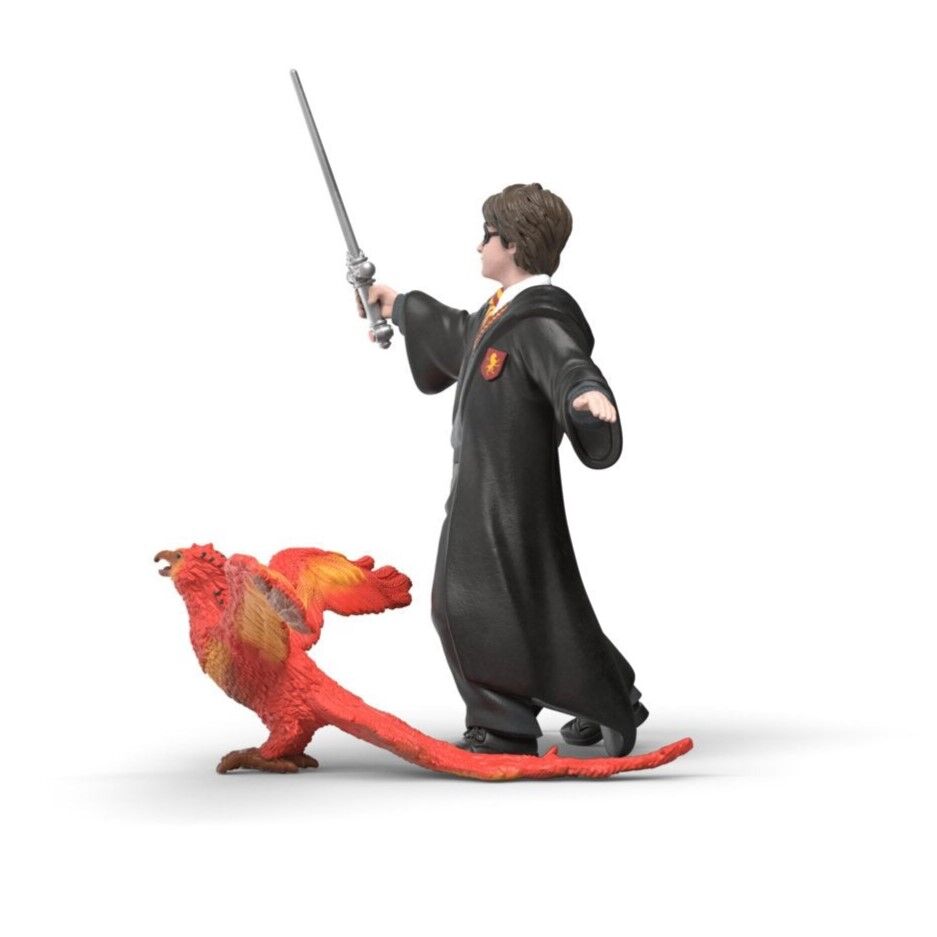 Schleich Harry Potter - Harry & Fawkes with Sword