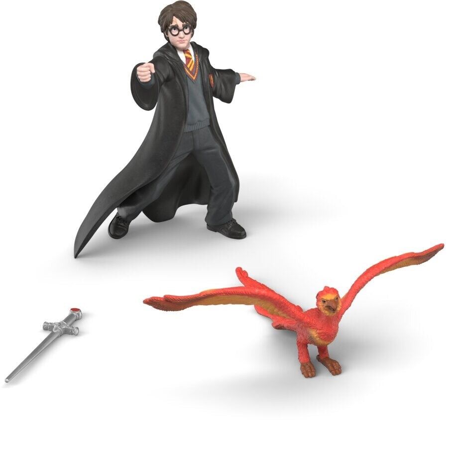 Schleich Harry Potter - Harry & Fawkes with Sword