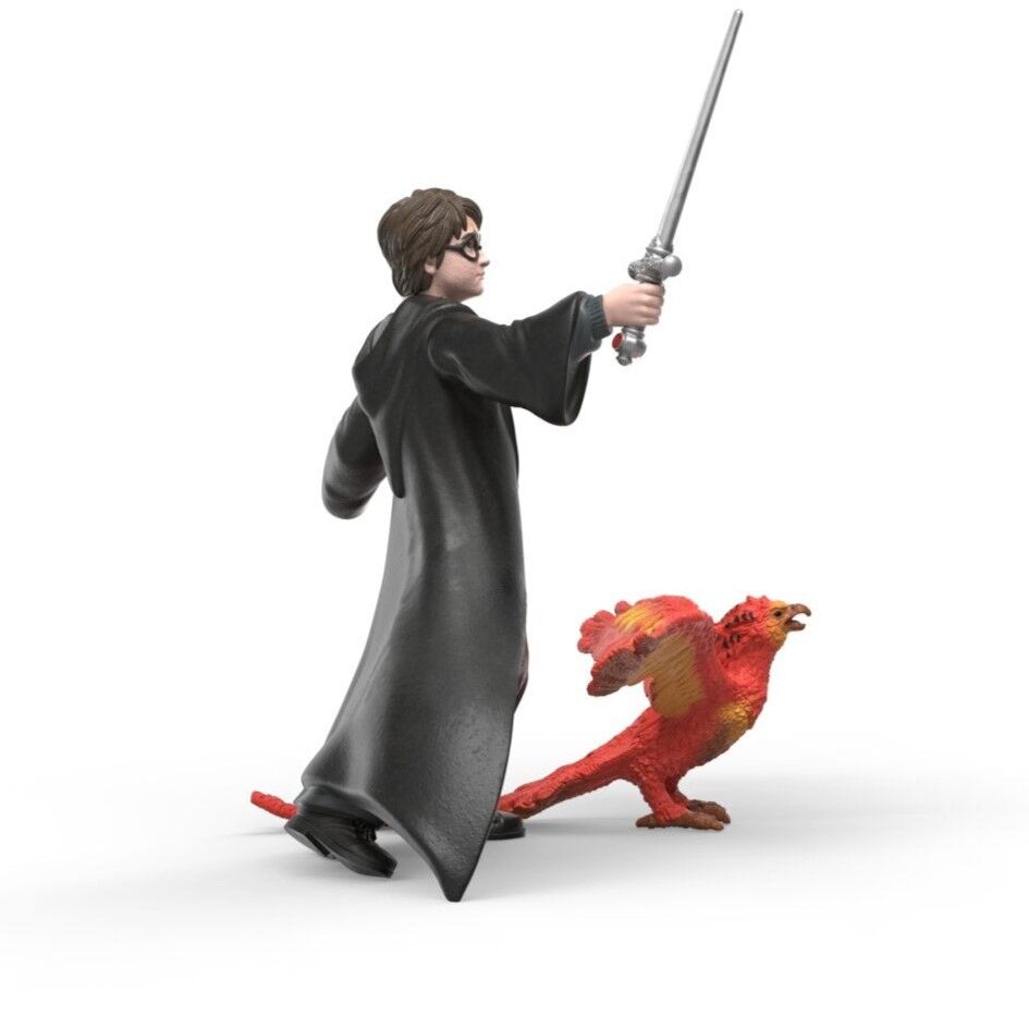 Schleich Harry Potter - Harry & Fawkes with Sword