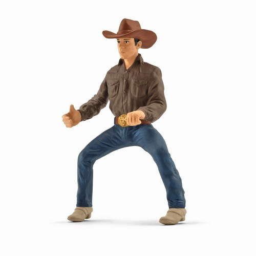 Schleich Farm World Rodeo Series - Team Roping With Cowboy