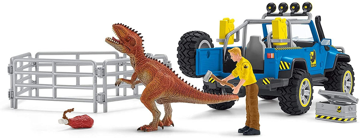 Schleich Dinosaurs - Off-road Vehicle With Dino Outpost