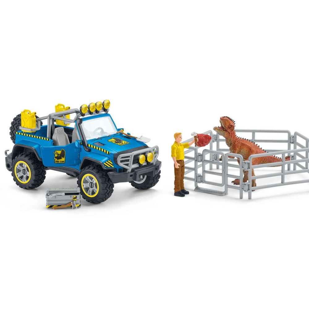 Schleich Dinosaurs - Off-road Vehicle With Dino Outpost