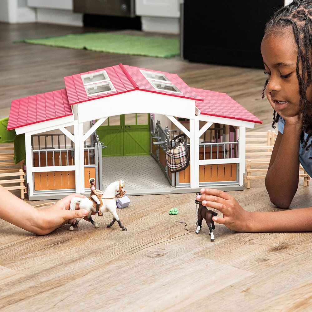 Schleich Horse Club - Riding Centre With Rider And Horses