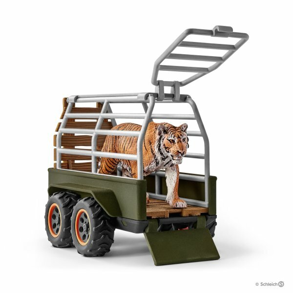 Schleich Wild Life - Quad Bike with Trailer and Ranger